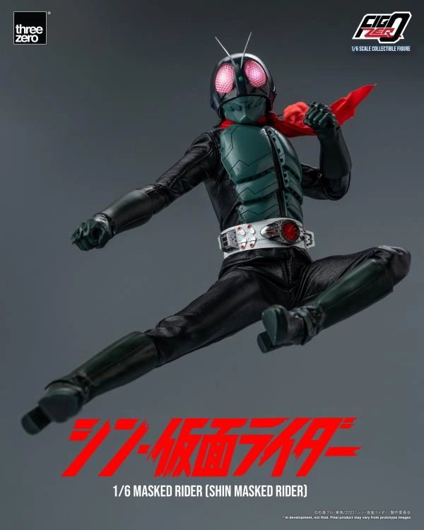 ThreeZero FigZero 1/6 Shin Kamen Rider Masked Rider Scale Figure