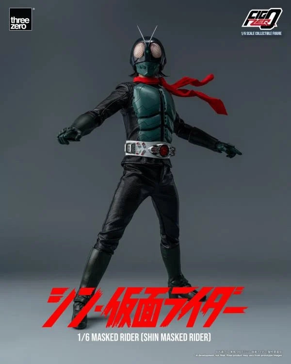 ThreeZero FigZero 1/6 Shin Kamen Rider Masked Rider Scale Figure
