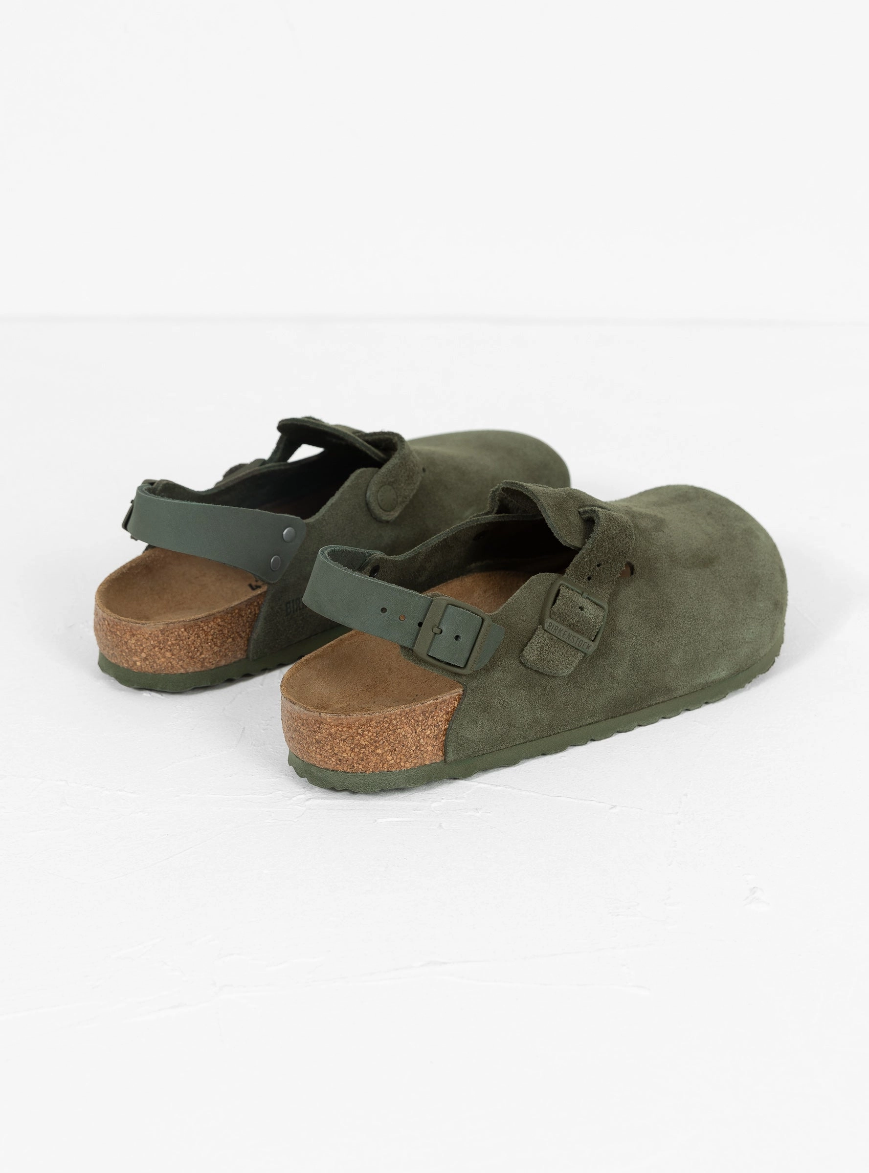 Tokio Suede Sandals Thyme