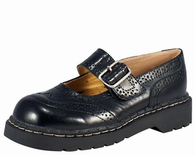 TUK-T1002 Brogue Mary Jane Shoes