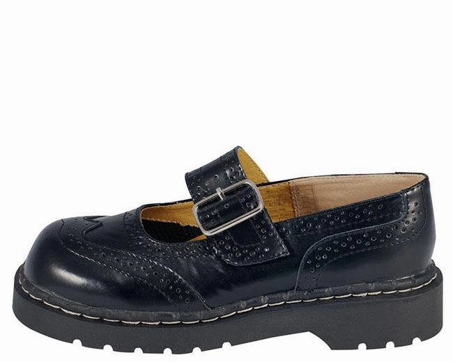 TUK-T1002 Brogue Mary Jane Shoes