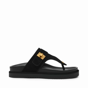 Tuned-In Sandal BLACK SUEDE