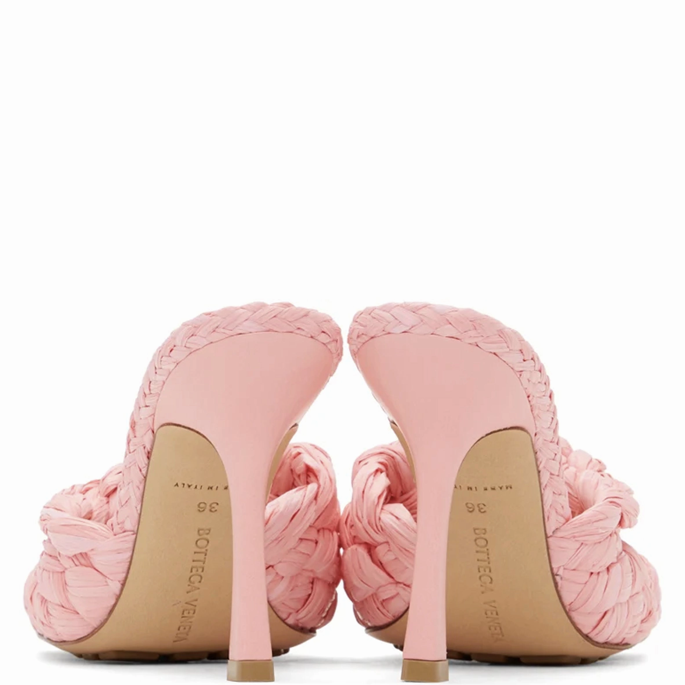 Twisted Rafia Mule, Blossom