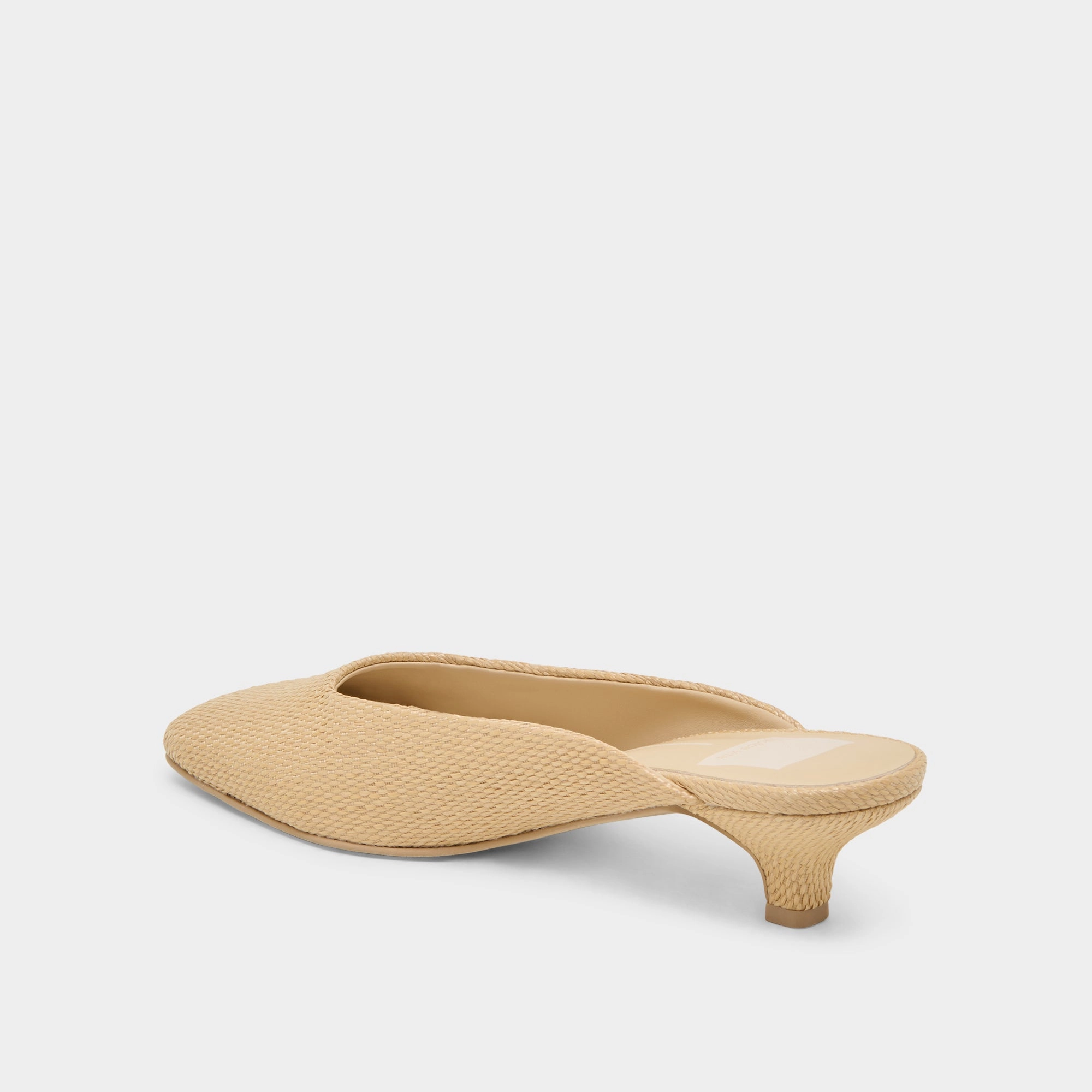 UMARA HEELS LT NATURAL RAFFIA