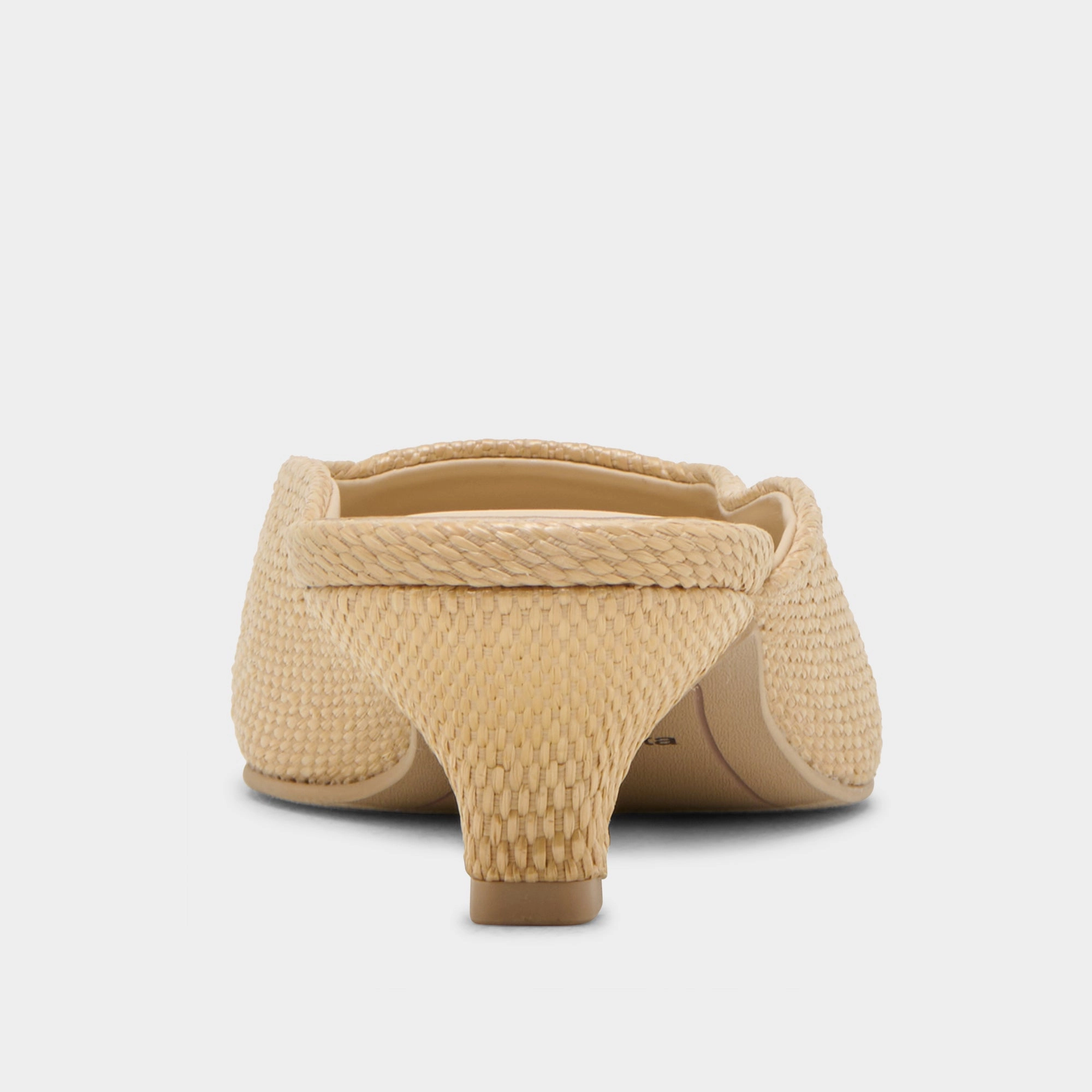 UMARA HEELS LT NATURAL RAFFIA