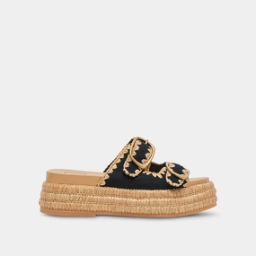 WANIKA SANDALS ONYX NUBUCK - re:vita