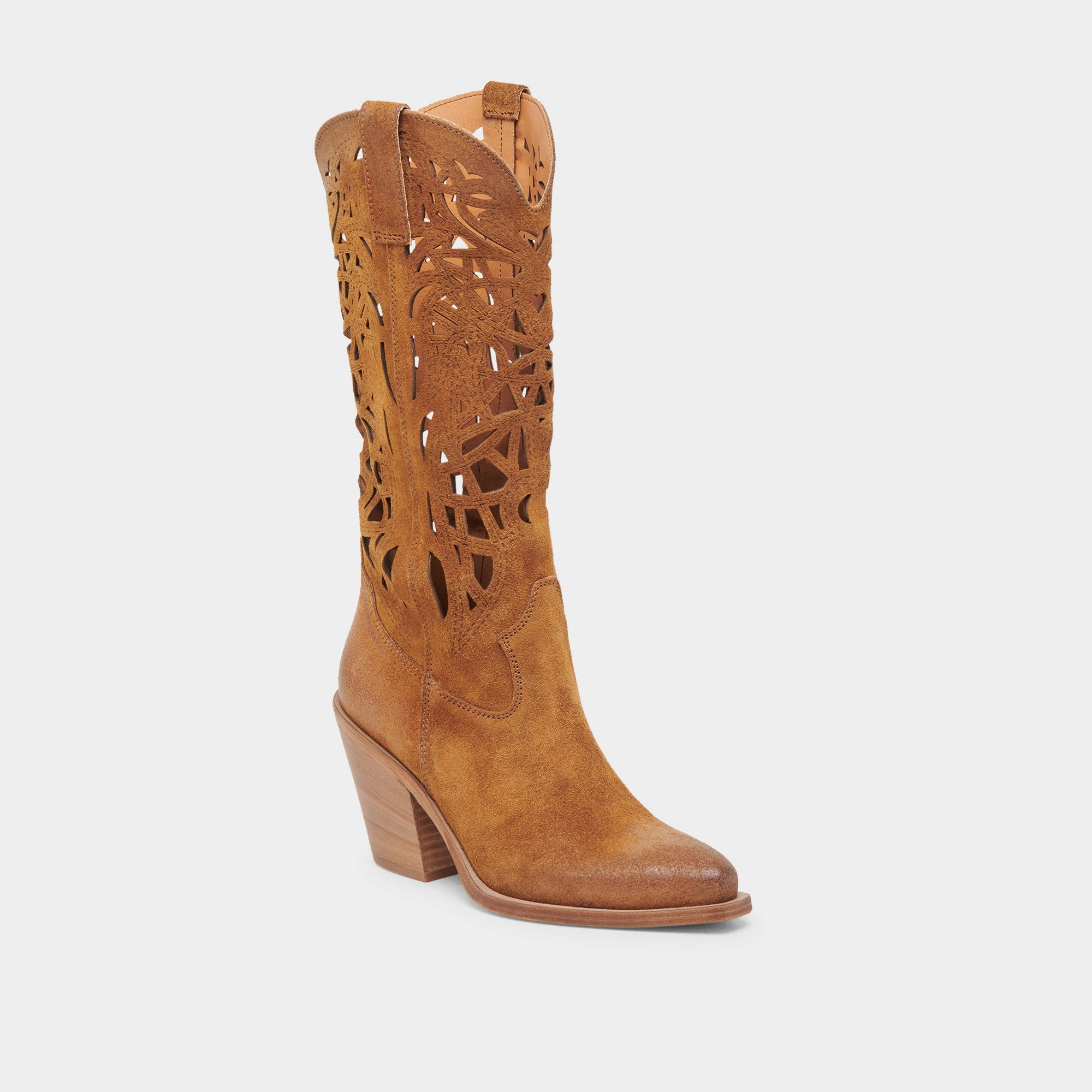 WAYLAN BOOTS CHESTNUT SUEDE