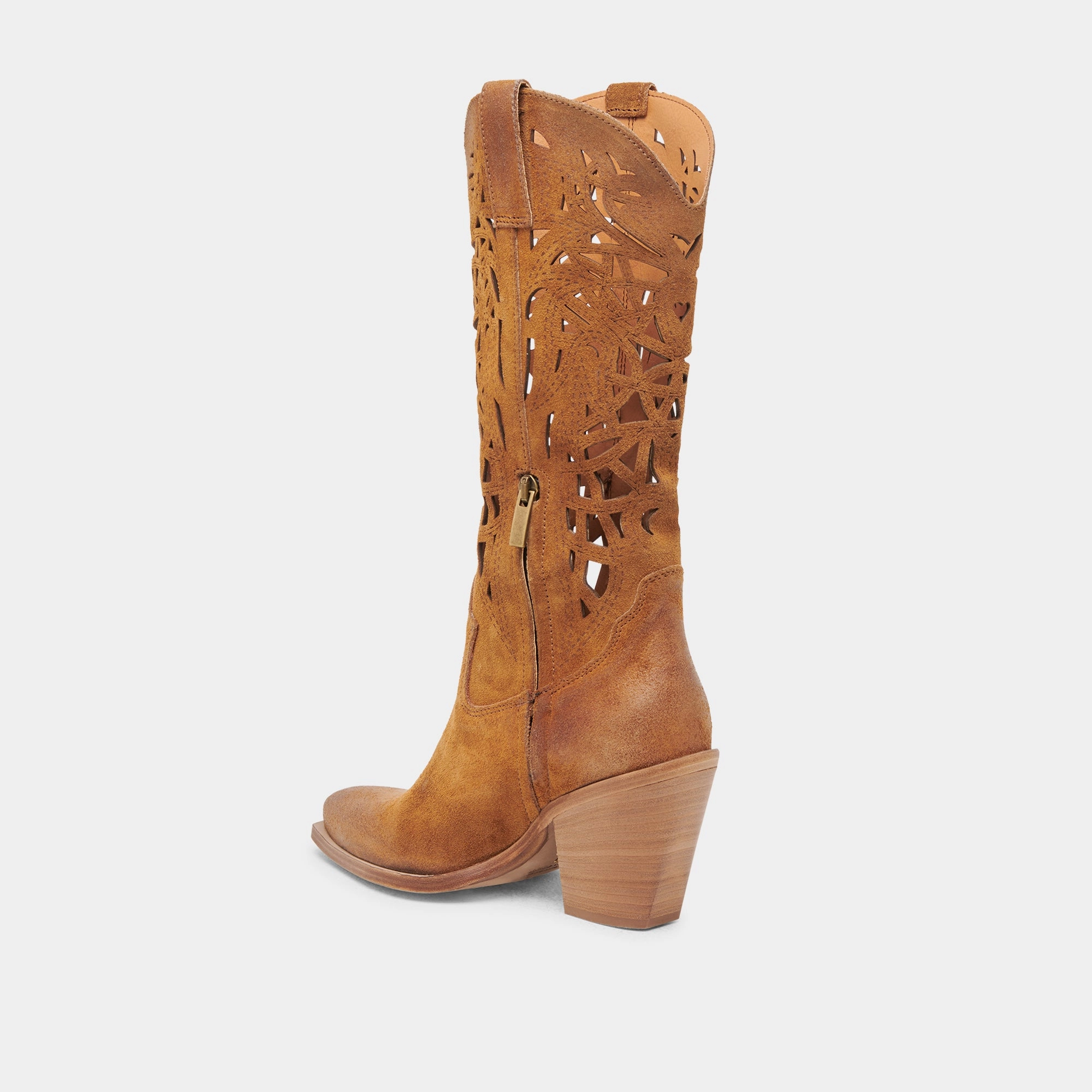 WAYLAN BOOTS CHESTNUT SUEDE