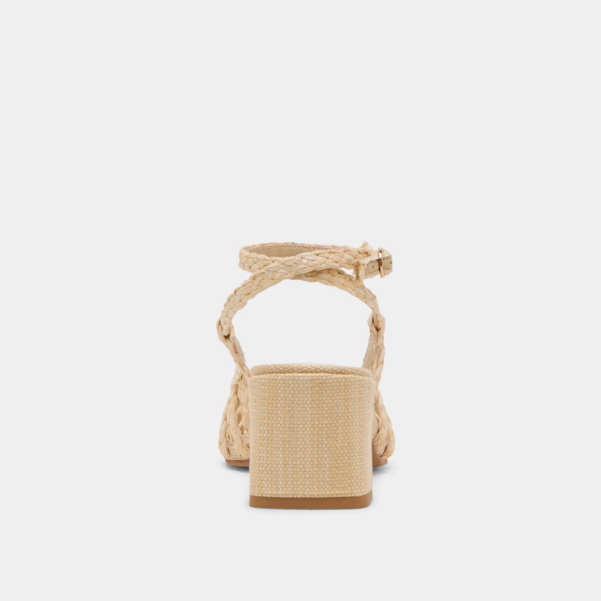 YASMIN HEELS NATURAL RAFFIA